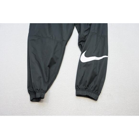 Nike Track Sweat Pants Performance Baggy Black With Pockets Womens Sz Medium - Picture 2 of 8